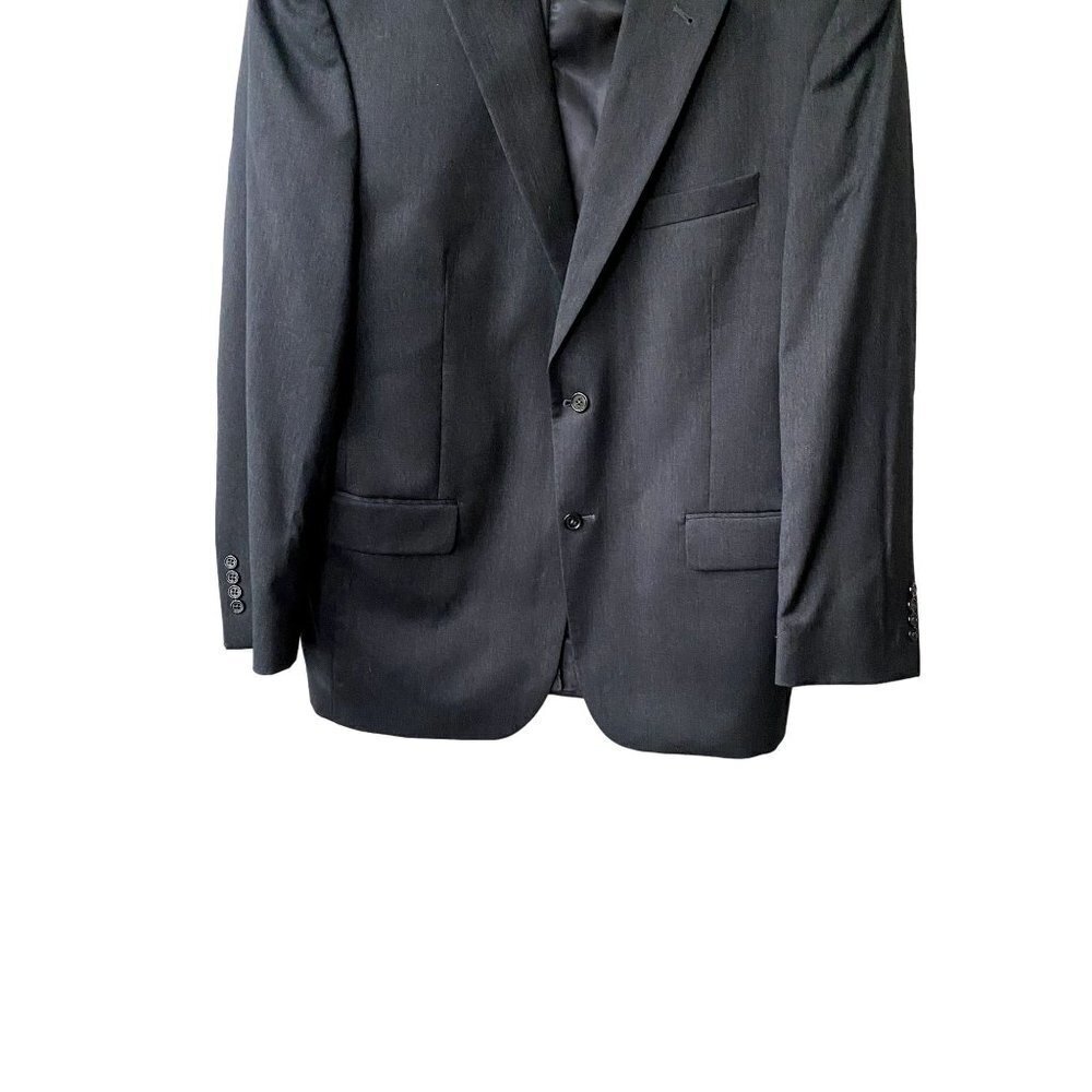 JoS A Bank 100% Wool‎ Mens Size 42R Dark Gray Gordon Suit Coat Blazer Jacket - Picture 3 of 6